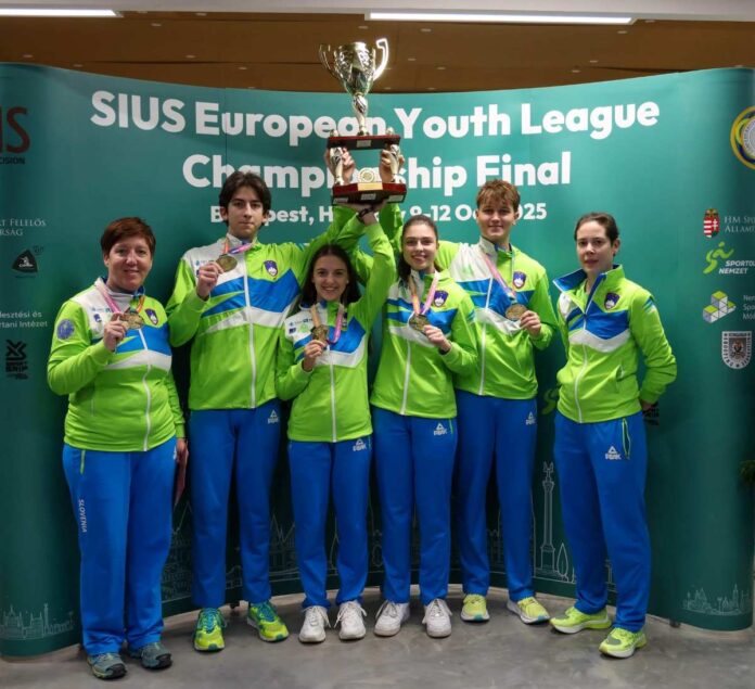 Nika Skubic v zlati ekipi