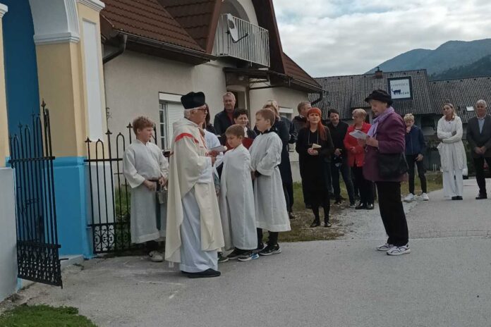 Obnova kapelice v Šentgotardu