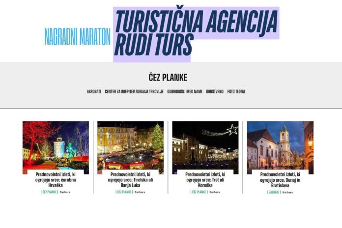Nagradni maraton Turistične agencije Rudi Turs