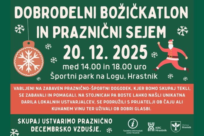 Božičkatlon in Praznični sejem v Hrastniku