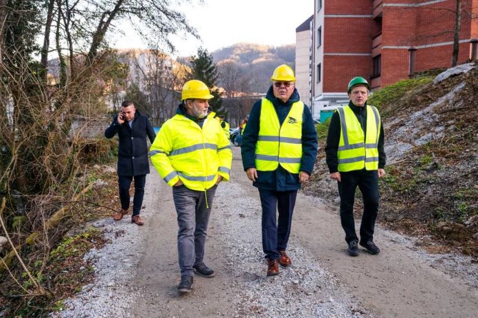 Sanacija plazu v Zagorju