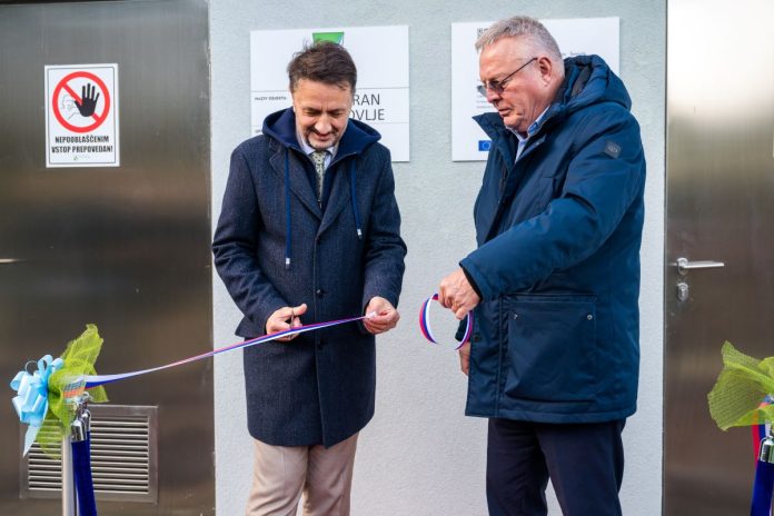 Otvoritev novega vodohrana