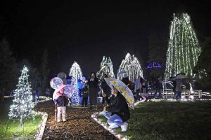 Prižig lučk v Trbovljah