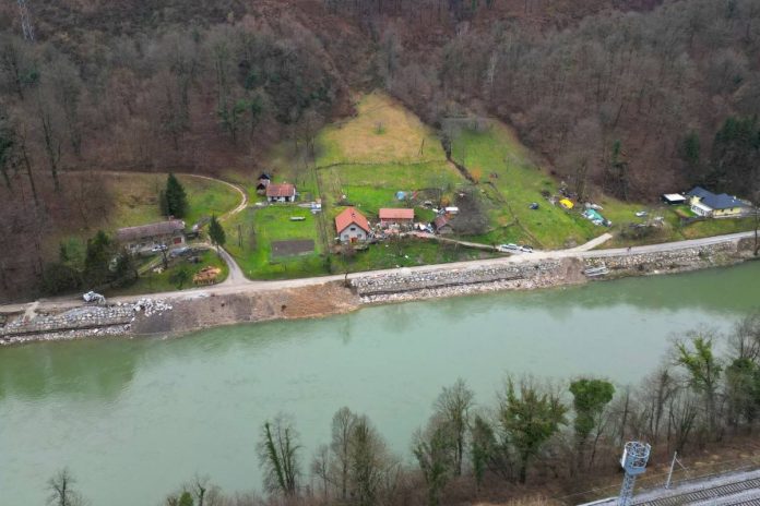 Sanacija usadov Podkraj-Radeče