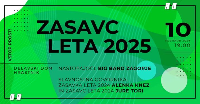 Nocoj razkrita Zasavka in Zasavca leta