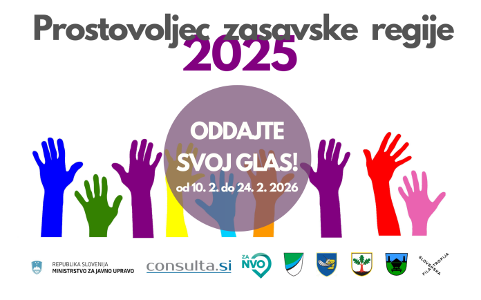 Prostovoljci zasavske regije 2025