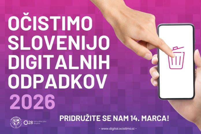 Očistimo Slovenijo digitalnih odpadkov