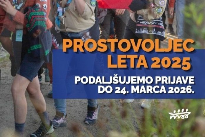 Glasovanje za prostovoljca leta še poteka