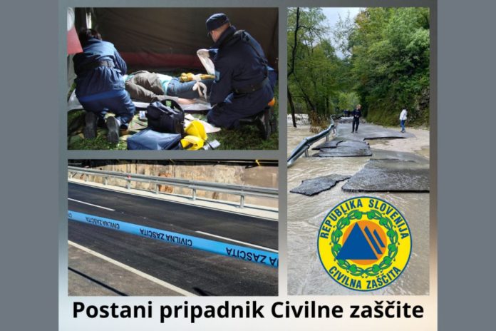 Postani pripadnik Civilne zaščite