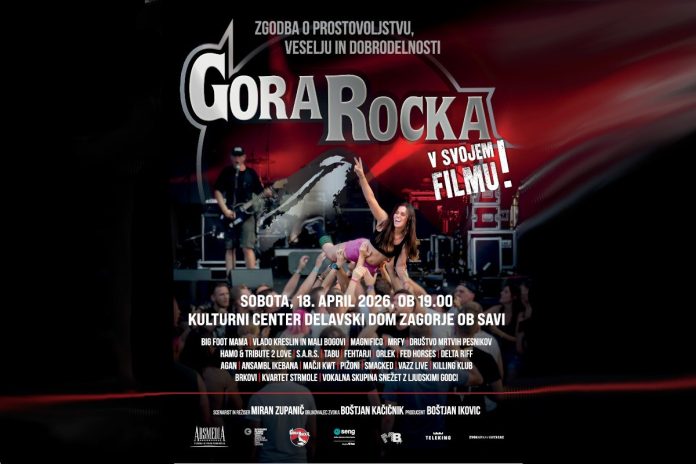 Projekcija filma Gora rocka
