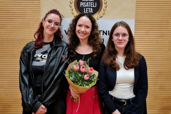 Nagrajeni Ajda L. Rakušček in Katarina Trobentar