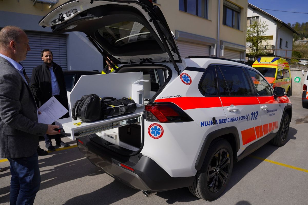 Novo vozilo urgentnega zdravnika