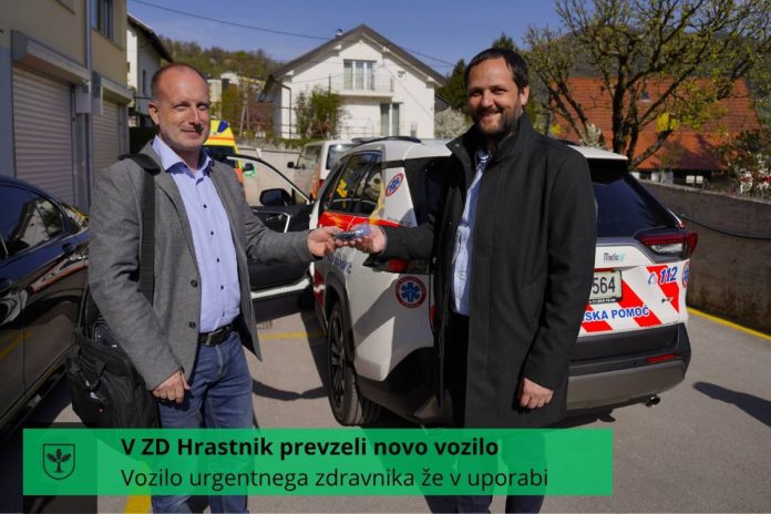 Novo vozilo urgentnega zdravnika