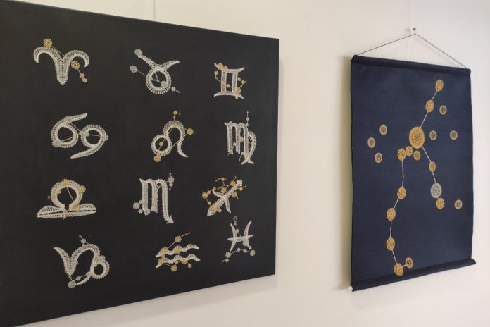 Razstava čipk avtorice