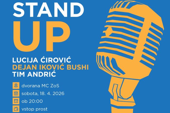 Stand up večer v MC ZoS