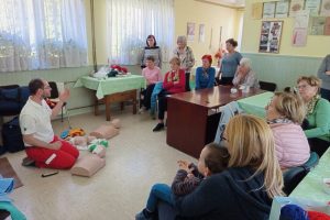 Prikaz oživljanja na DKŽD Trbovlje
