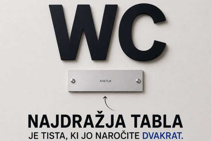 Dobra tabla ne potrebuje aplavza