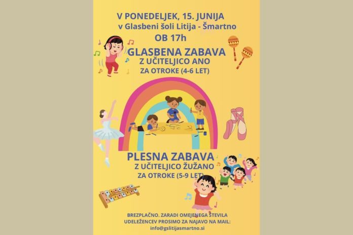 Glasbeno popoldne v GŠ Litija–Šmartno