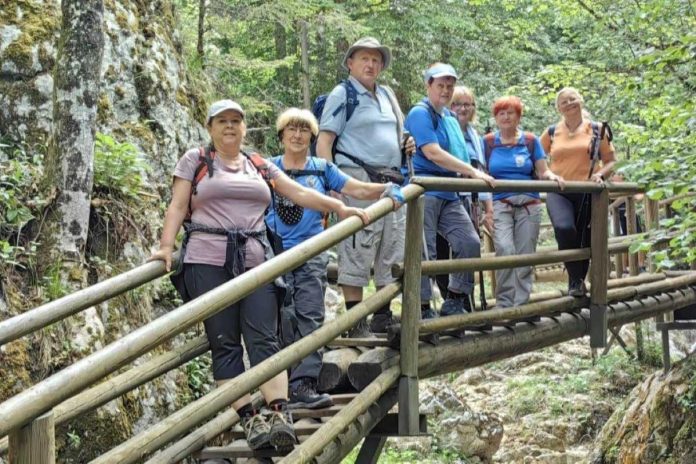 V soteski Bärenschützklamm