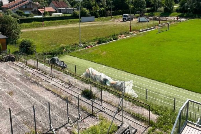 NK Zagorje posodobljen stadion