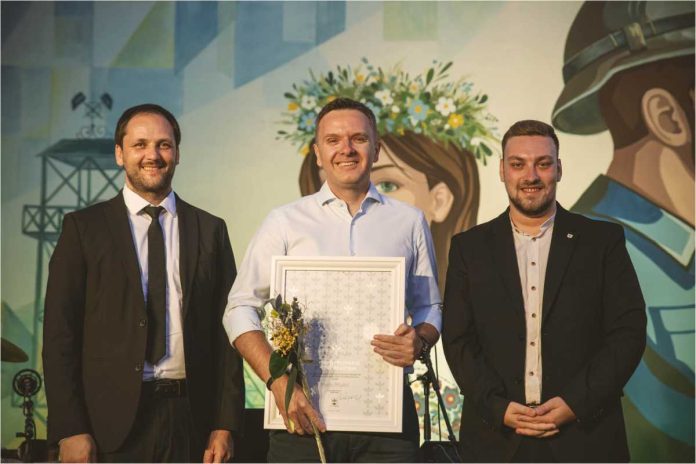 Srebrno priznanje Mariu Majkiću