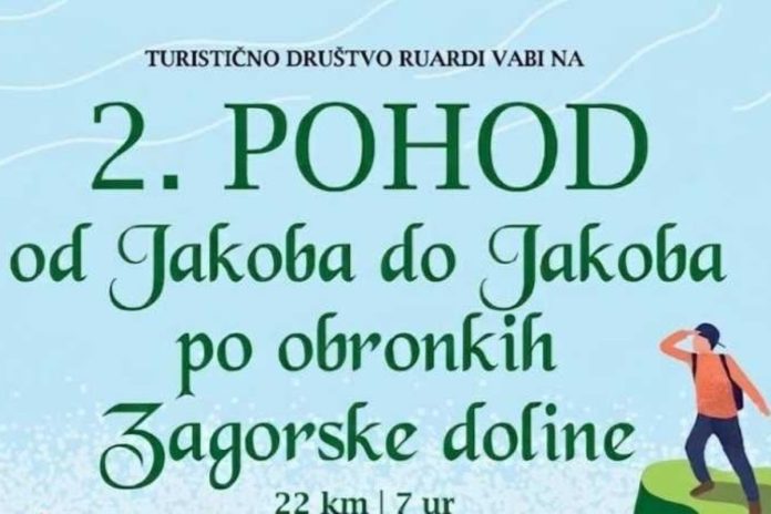 Od Jakoba do Jakoba po obronkih Zagorske doline