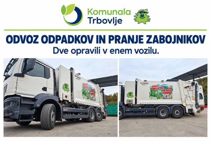 Odvoz odpadkov in pranje zabojnikov